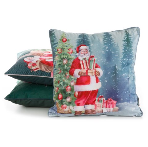 POSZEWKA ŚWIATECZNA 130 45 X 45 CM CZERWONY EUROFIRANY POSZEWKA ŚWIATECZNA 130 45 X 45 CM CZERWONY EUROFIRANY