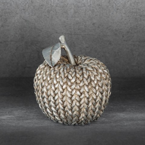 FIGURKA DEKORACYJNA MOLI 13 X 13 X 13 CM SREBRNY EUROFIRANY FIGURKA DEKORACYJNA MOLI 13 X 13 X 13 CM SREBRNY EUROFIRANY
