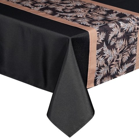 OBRUS ANITA 1 140 X 260 CM CZARNY EUROFIRANY OBRUS ANITA 1 140 X 260 CM CZARNY EUROFIRANY