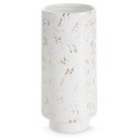 WAZON DEKORACYJNY ARIELA FI 13 X 30 CM BIAŁY EUROFIRANY