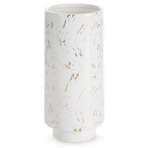 WAZON DEKORACYJNY ARIELA FI 13 X 30 CM BIAŁY EUROFIRANY WAZON DEKORACYJNY ARIELA FI 13 X 30 CM BIAŁY EUROFIRANY