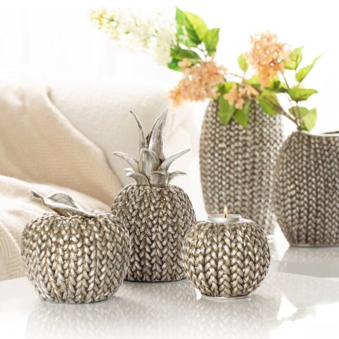 WAZON DEKORACYJNY MOLI 18 X 12 X 20 CM ZŁOTY EUROFIRANY WAZON DEKORACYJNY MOLI 18 X 12 X 20 CM ZŁOTY EUROFIRANY