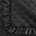 NARZUTA VANESA 200 X 220 CM CZARNY EUROFIRANY
