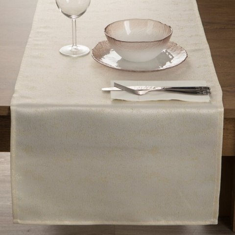 OBRUS SPARKLE 40 X 180 CM KREMOWY EUROFIRANY OBRUS SPARKLE 40 X 180 CM KREMOWY EUROFIRANY
