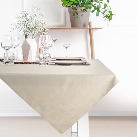 OBRUS SPARKLE 85 X 85 CM KREMOWY EUROFIRANY OBRUS SPARKLE 85 X 85 CM KREMOWY EUROFIRANY