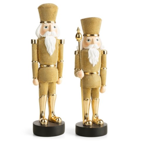 FIGURKA ŚWIATECZNA 198 10 X 10 X 32 CM ZŁOTY EUROFIRANY FIGURKA ŚWIATECZNA 198 10 X 10 X 32 CM ZŁOTY EUROFIRANY