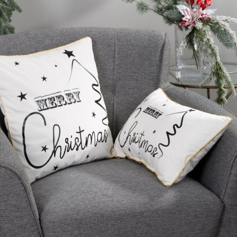 POSZEWKA ŚWIATECZNA JOY6 45 X 45 CM BIAŁY EUROFIRANY POSZEWKA ŚWIATECZNA JOY6 45 X 45 CM BIAŁY EUROFIRANY