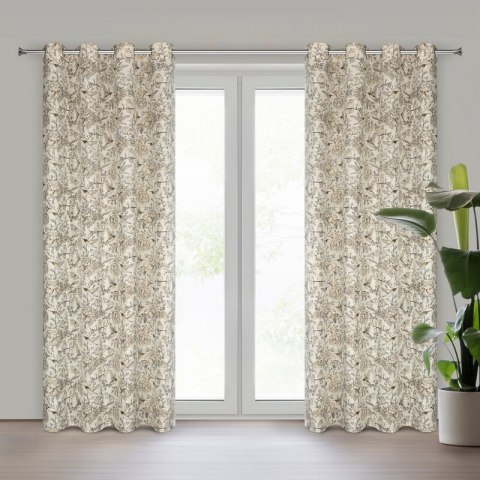 ZASŁONA GOTOWA LUCINA 140 X 250 CM SREBRNY EUROFIRANY ZASŁONA GOTOWA LUCINA 140 X 250 CM SREBRNY EUROFIRANY