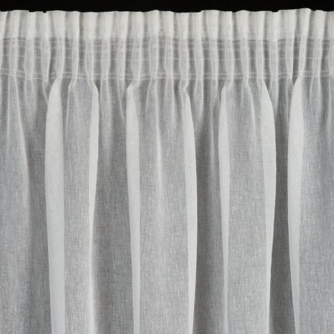 FIRANA GOTOWA LINZI NA TAŚMIE 140 X 270 CM BIAŁY EUROFIRANY FIRANA GOTOWA LINZI NA TAŚMIE 140 X 270 CM BIAŁY EUROFIRANY