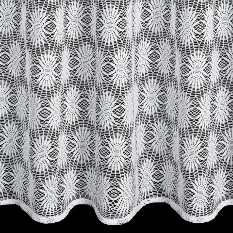 FIRANA GOTOWA ROZI 140 X 250 CM BIAŁY EUROFIRANY FIRANA GOTOWA ROZI 140 X 250 CM BIAŁY EUROFIRANY