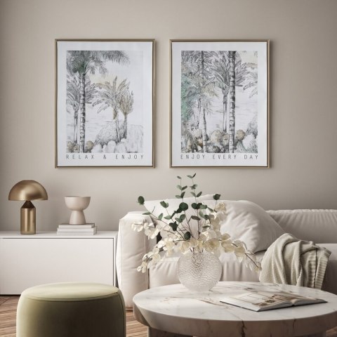 OBRAZ 647 45 X 60 X 2.5 CM SZARY EUROFIRANY OBRAZ 647 45 X 60 X 2.5 CM SZARY EUROFIRANY