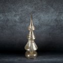FIGURKA ŚWIATECZNA SZ170A 9 X 9 X 30 CM SREBRNY EUROFIRANY