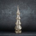 FIGURKA ŚWIATECZNA SZ170B 9 X 9 X 36 CM SREBRNY EUROFIRANY