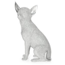 FIGURKA DEKORACYJNA ELDO 16 X 11 X 26 CM SREBRNY EUROFIRANY