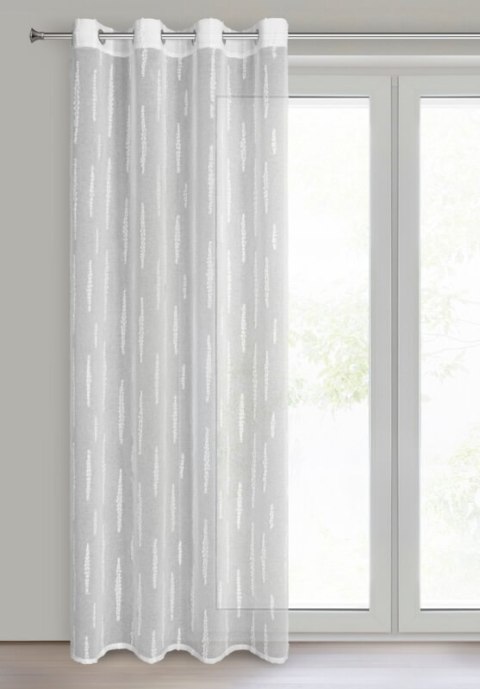 ZASŁONA GOTOWA ALENI 140 X 250 CM BIAŁY EUROFIRANY ZASŁONA GOTOWA ALENI 140 X 250 CM BIAŁY EUROFIRANY