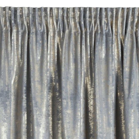 ZASŁONA GOTOWA RENIA NA TAŚMIE 140 X 270 CM SREBRNY EUROFIRANY ZASŁONA GOTOWA RENIA NA TAŚMIE 140 X 270 CM SREBRNY EUROFIRANY