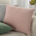 POSZEWKA LEN 3 45 X 45 CM CEGLASTY EUROFIRANY
