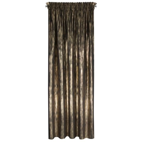 ZASŁONA GOTOWA EMILA NA TAŚMIE 140 X 270 CM CZARNY EUROFIRANY ZASŁONA GOTOWA EMILA NA TAŚMIE 140 X 270 CM CZARNY EUROFIRANY