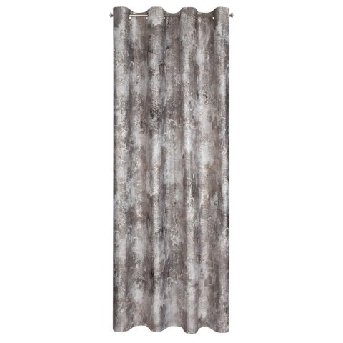 ZASŁONA GOTOWA ESTER 140 X 250 CM STALOWY EUROFIRANY ZASŁONA GOTOWA ESTER 140 X 250 CM STALOWY EUROFIRANY