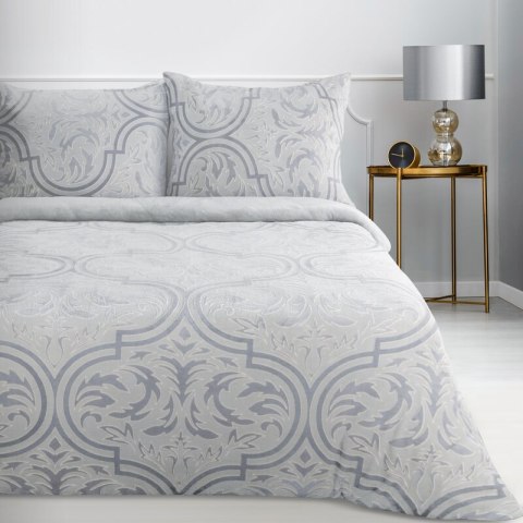 KOMPLET POŚCIELI FLANO 5 160 X 200 CM SREBRNY EUROFIRANY KOMPLET POŚCIELI FLANO 5 160 X 200 CM SREBRNY EUROFIRANY
