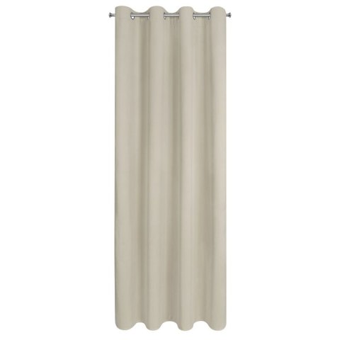 ZASŁONA GOTOWA NITA 140 X 250 CM BEŻOWY EUROFIRANY ZASŁONA GOTOWA NITA 140 X 250 CM BEŻOWY EUROFIRANY