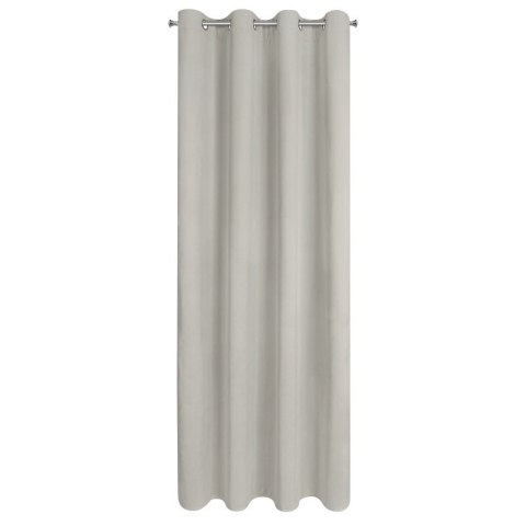 ZASŁONA GOTOWA NITA 140 X 250 CM CIEMNOBEŻOWY EUROFIRANY ZASŁONA GOTOWA NITA 140 X 250 CM CIEMNOBEŻOWY EUROFIRANY