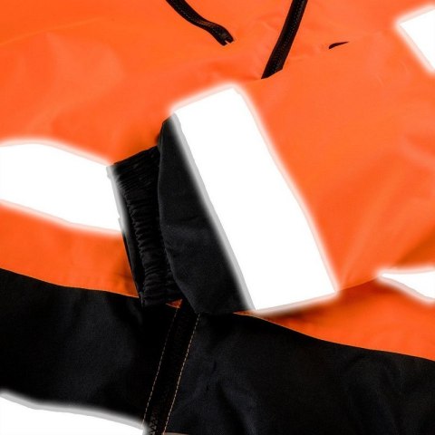 KURTKA ROBOCZA OSTRZEGAWCZA OCIEPLANA POMARAŃCZOWA ROZM. XL KURTKA ROBOCZA OSTRZEGAWCZA OCIEPLANA POMARAŃCZOWA ROZM. XL