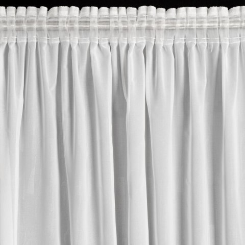 FIRANA GOTOWA ILARIA NA TAŚMIE 140 X 250 CM BIAŁY EUROFIRANY FIRANA GOTOWA ILARIA NA TAŚMIE 140 X 250 CM BIAŁY EUROFIRANY