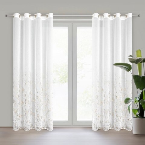 FIRANA GOTOWA MARTA 140 X 250 CM BIAŁY EUROFIRANY FIRANA GOTOWA MARTA 140 X 250 CM BIAŁY EUROFIRANY