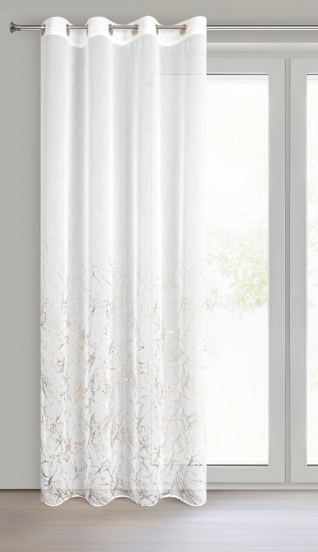 FIRANA GOTOWA MARTA 140 X 250 CM BIAŁY EUROFIRANY FIRANA GOTOWA MARTA 140 X 250 CM BIAŁY EUROFIRANY