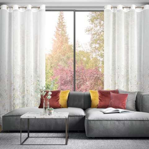 FIRANA GOTOWA MARTA 140 X 250 CM BIAŁY EUROFIRANY FIRANA GOTOWA MARTA 140 X 250 CM BIAŁY EUROFIRANY