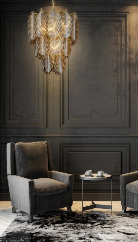 LAMPA MELI (01) O 50 X 150 CM GRAFITOWY EUROFIRANY LAMPA MELI (01) O 50 X 150 CM GRAFITOWY EUROFIRANY