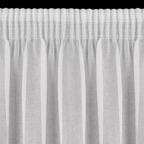 ZASŁONA GOTOWA GLORI NA TAŚMIE 140 X 270 CM BIAŁY EUROFIRANY ZASŁONA GOTOWA GLORI NA TAŚMIE 140 X 270 CM BIAŁY EUROFIRANY