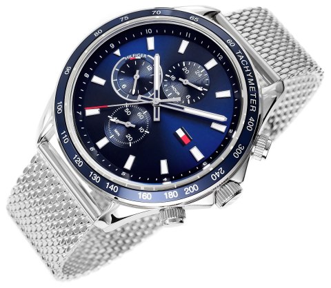 Zegarek Męski Tommy Hilfiger Miles 1792018 + BOX Zegarek Męski Tommy Hilfiger Miles 1792018 + BOX