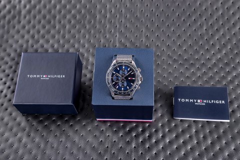 Zegarek Męski Tommy Hilfiger Miles 1792018 + BOX Zegarek Męski Tommy Hilfiger Miles 1792018 + BOX