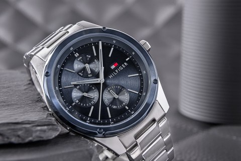 Zegarek Męski Tommy Hilfiger Tyler 1710532 + BOX Zegarek Męski Tommy Hilfiger Tyler 1710532 + BOX