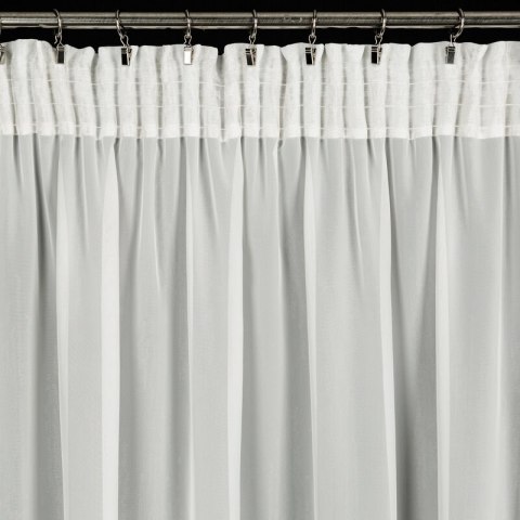 FIRANA GOTOWA ASTRA NA TAŚMIE 140 X 270 CM BIAŁY EUROFIRANY FIRANA GOTOWA ASTRA NA TAŚMIE 140 X 270 CM BIAŁY EUROFIRANY