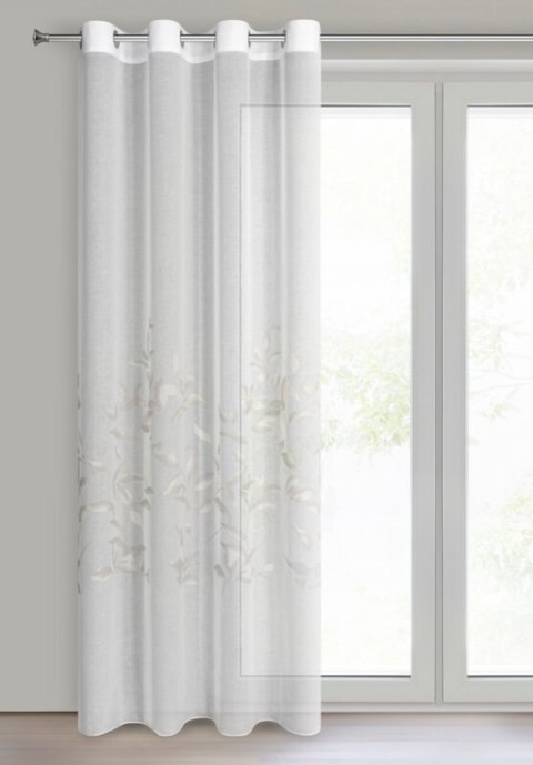 FIRANA GOTOWA ESTELLA 140 X 250 CM BIAŁY EUROFIRANY FIRANA GOTOWA ESTELLA 140 X 250 CM BIAŁY EUROFIRANY