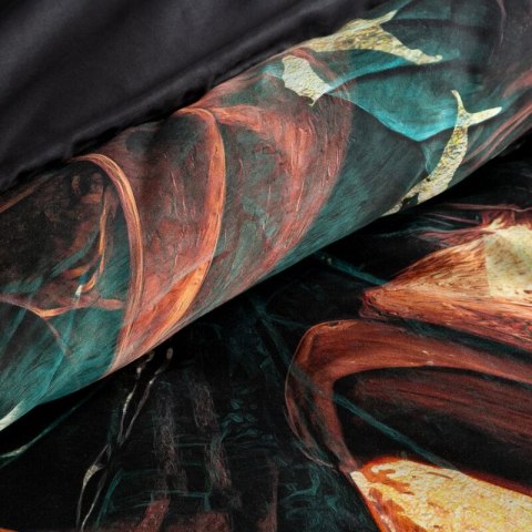 POŚCIEL EVA 16 160 X 200 CM CZARNY EUROFIRANY POŚCIEL EVA 16 160 X 200 CM CZARNY EUROFIRANY