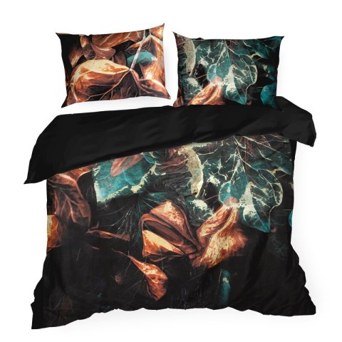 POŚCIEL EVA 16 220 X 200 CM CZARNY EUROFIRANY POŚCIEL EVA 16 220 X 200 CM CZARNY EUROFIRANY