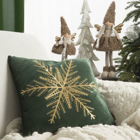 POSZEWKA ŚWIATECZNA JOY3A 45 X 45 CM ZIELONY EUROFIRANY POSZEWKA ŚWIATECZNA JOY3A 45 X 45 CM ZIELONY EUROFIRANY