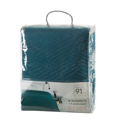 NARZUTA D91 KPL 200 X 220 CM CIEMNOTURKUSOWY EUROFIRANY NARZUTA D91 KPL 200 X 220 CM CIEMNOTURKUSOWY EUROFIRANY