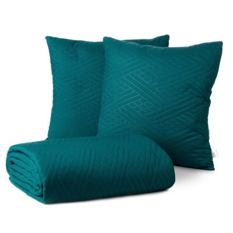 NARZUTA D91 KPL 200 X 220 CM CIEMNOTURKUSOWY EUROFIRANY NARZUTA D91 KPL 200 X 220 CM CIEMNOTURKUSOWY EUROFIRANY