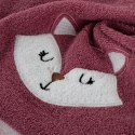RĘCZNIK DZIECIĘCY BABY70 15 X 21 CM RÓŻOWY EUROFIRANY