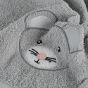 RĘCZNIK DZIECIĘCY BABY71 100 X 100 CM SREBRNY EUROFIRANY