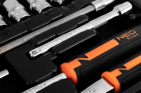 ZESTAW KLUCZY NASADOWYCH 1/4'' 46SZT ZESTAW KLUCZY NASADOWYCH 1/4'' 46SZT