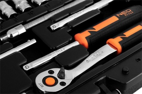 ZESTAW KLUCZY NASADOWYCH 1/4'' 46SZT ZESTAW KLUCZY NASADOWYCH 1/4'' 46SZT