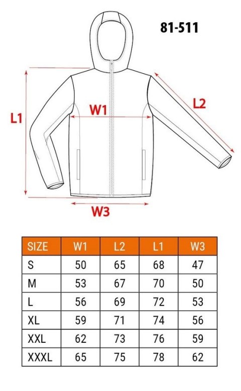BLUZA ROBOCZA PREMIUM DWUWARSTWOWA ROZMIAR XXL BLUZA ROBOCZA PREMIUM DWUWARSTWOWA ROZMIAR XXL