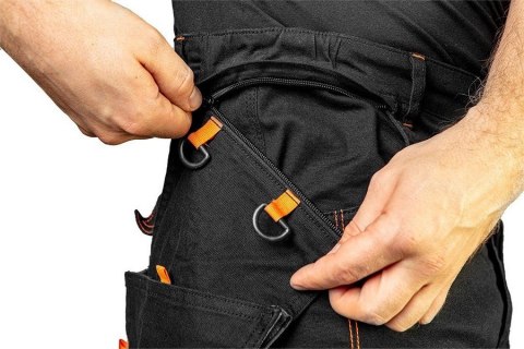 SPODNIE ROBOCZE HD SLIM ODPINANE KIESZENIE ROZMIAR M SPODNIE ROBOCZE HD SLIM ODPINANE KIESZENIE ROZMIAR M