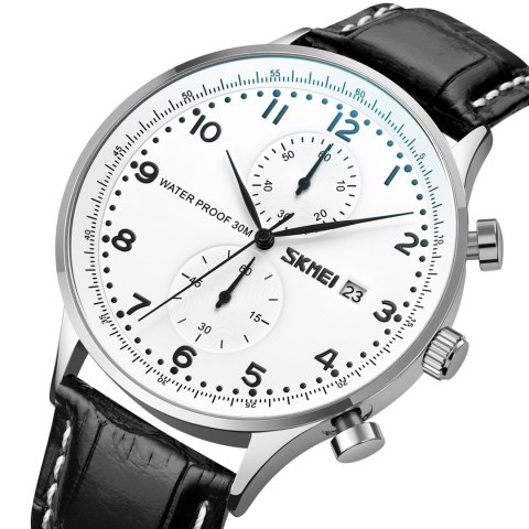Zegarek Męski Skmei 9301SISIBK + BOX Zegarek Męski Skmei 9301SISIBK + BOX